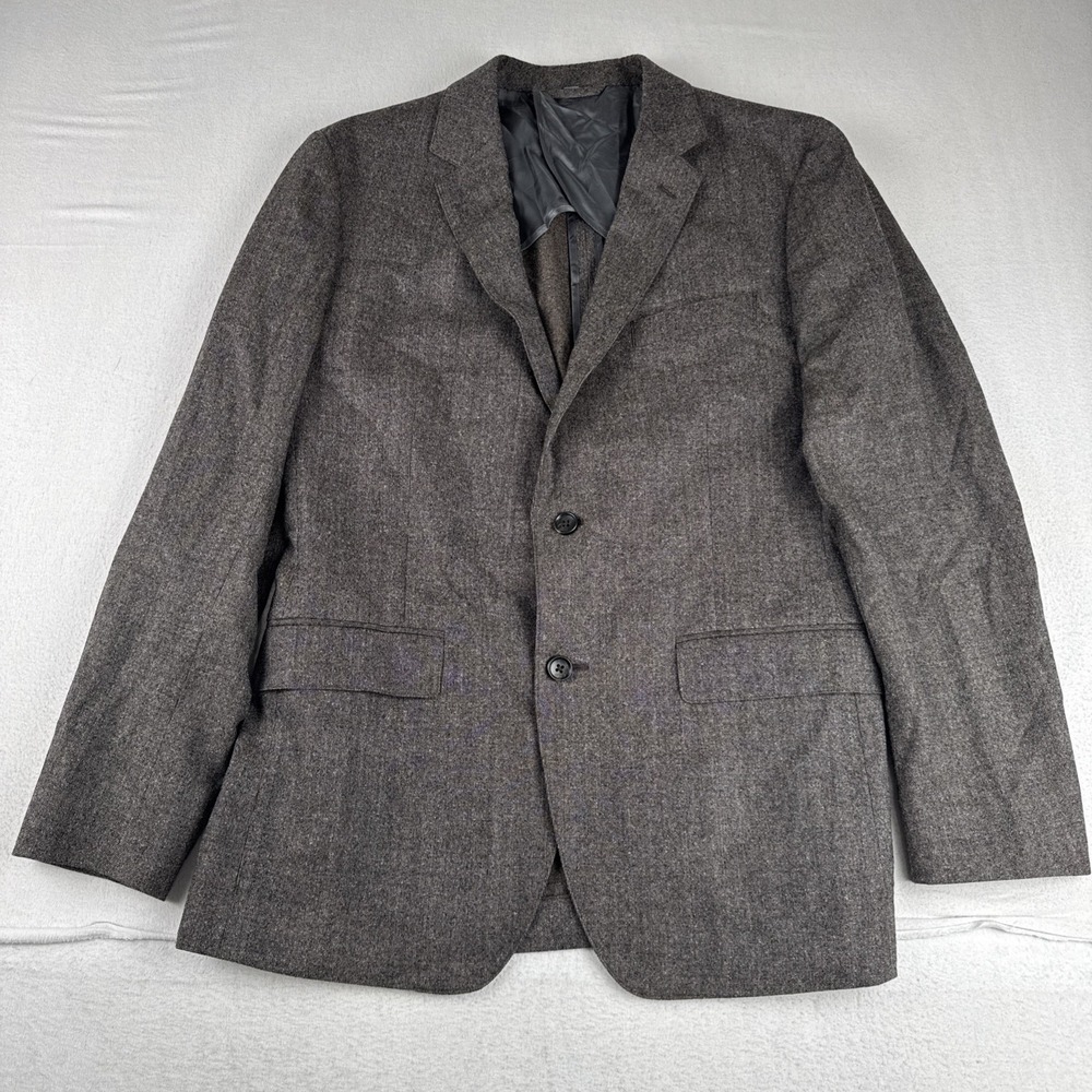 Bonobos Vitale Barberis Canonico Mens Brown Blazer 40R Slim Fit  Unstructured